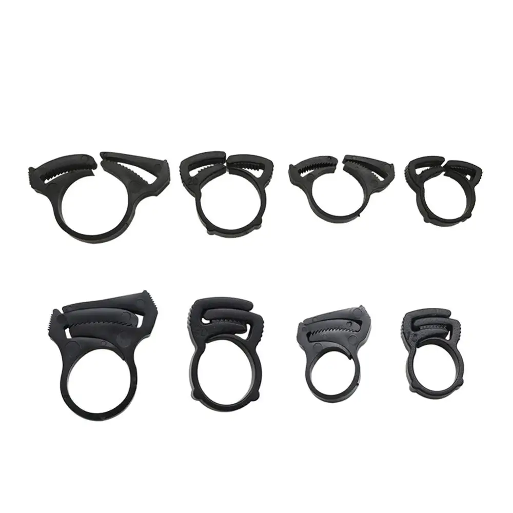 50 Stück verstellbare Rohrbefestigungsschnallen DN16 DN17 DN20 DN25, Schlauchanschluss, feste Clips,