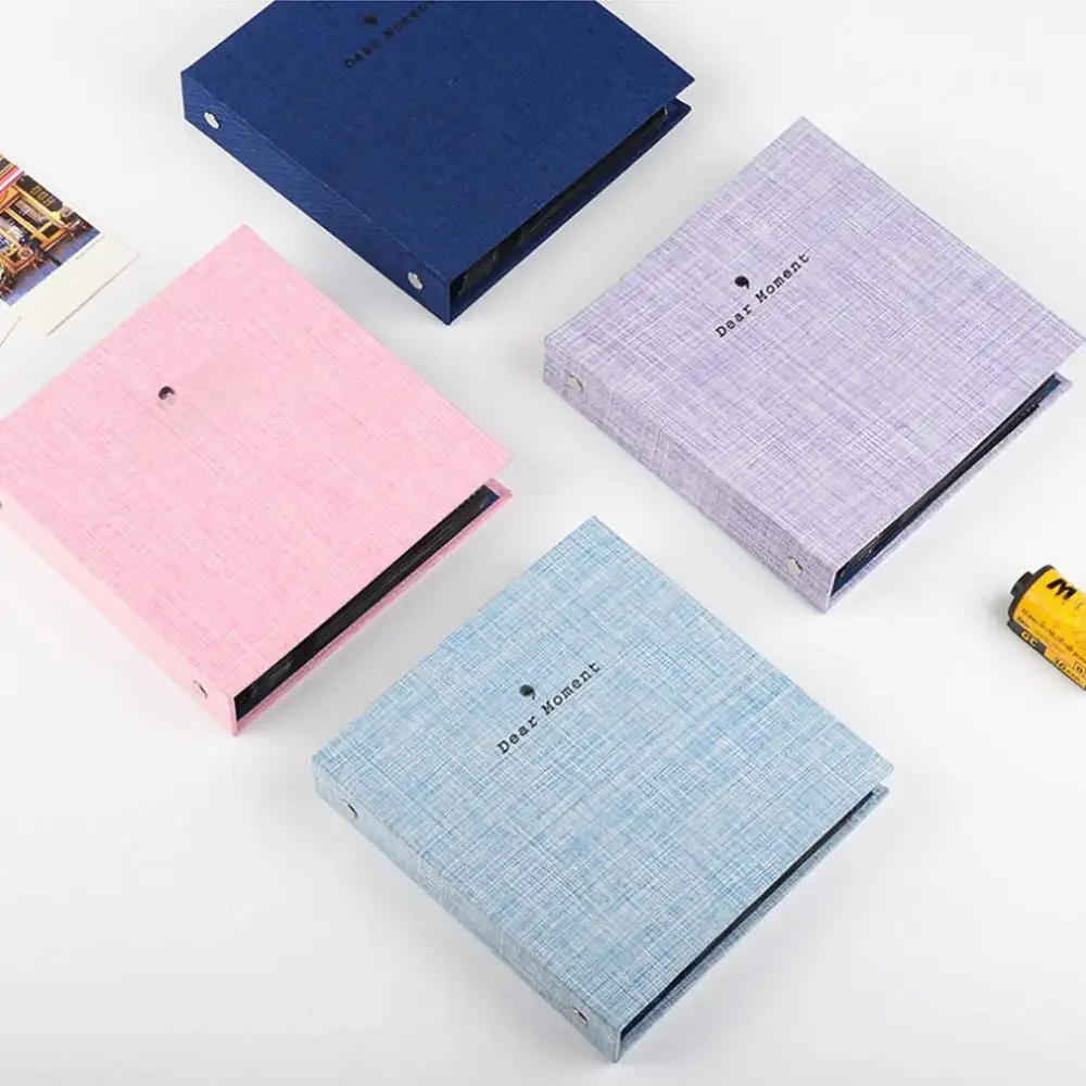 50 Taschen 5 Zoll Fotobuch Baumwollhülle Mini Album Film Aufbewahrung Bildtasche für Fujifilm Instax