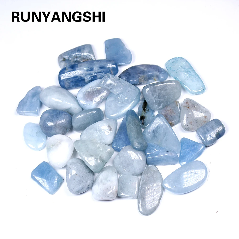 Natürlichen kristall stein Aquamarin Protolith Fiel Stein Healing Reiki Kristall Chakra Wohnkultur