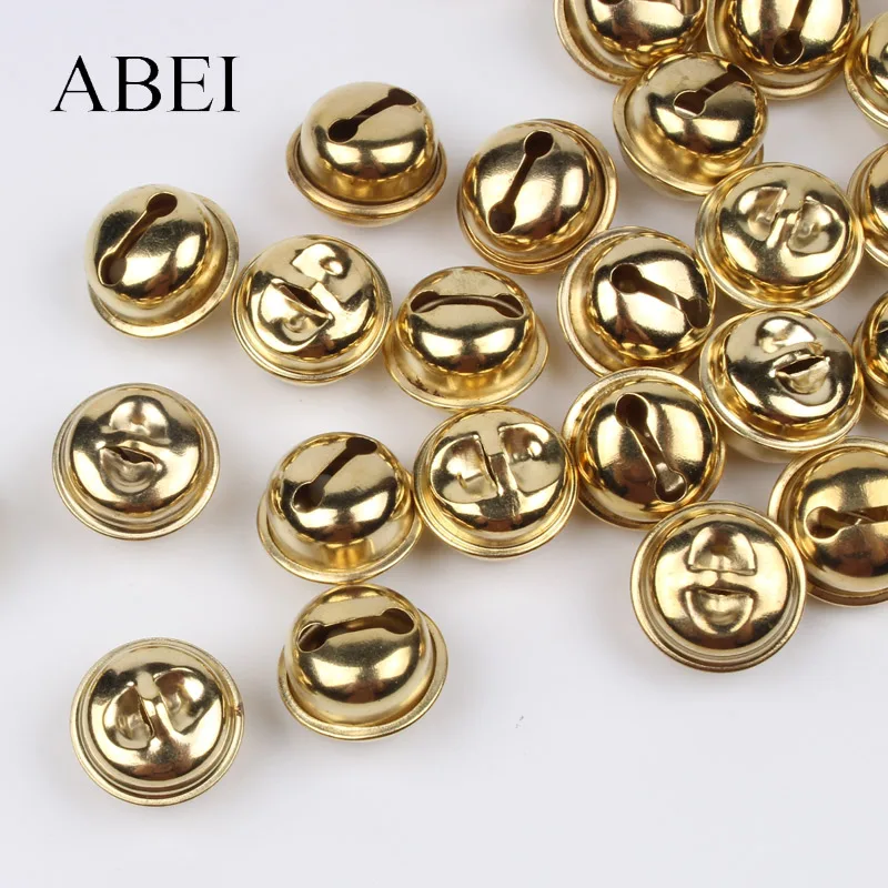 10mm/18mm/20mm 50 stücke Gold Gingle Glocke Weihnachten Baum Hochzeit party Dekoration glocken