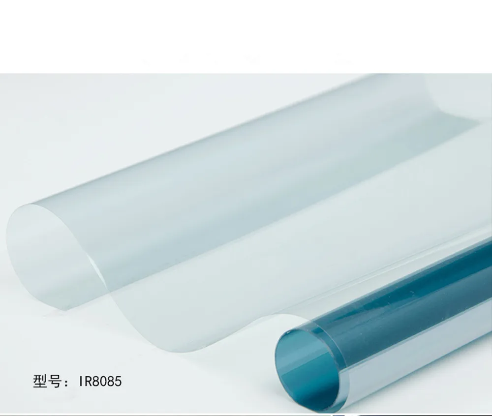SUNICE Transparenz VLT80 % Licht Blau Nano Keramik Fenster Tönung Film Gebäude Fenster Schutz 2mil (0,05mm) Anti-Uv