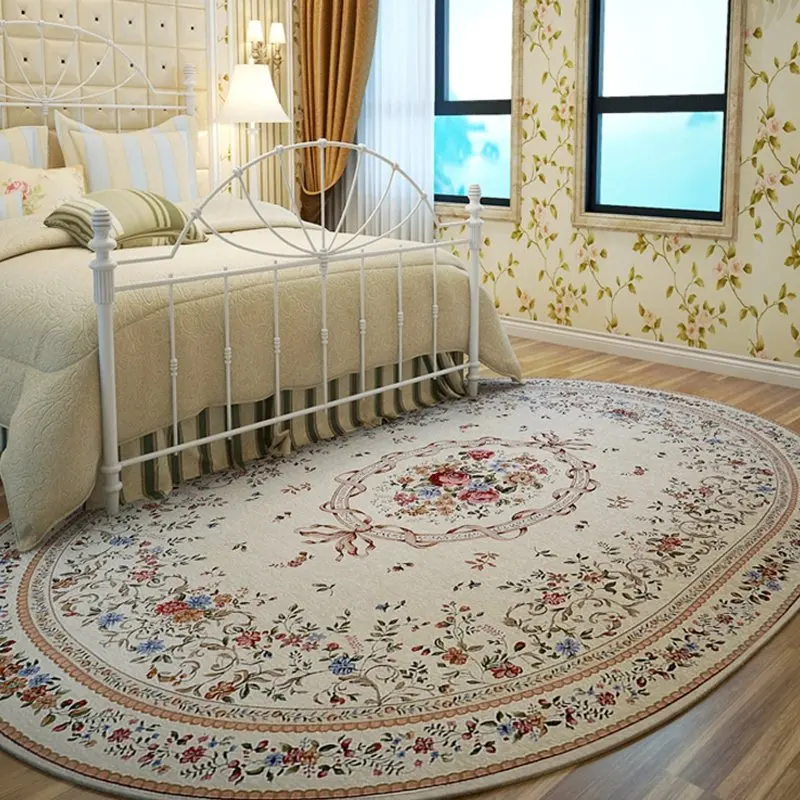American Pastoral ovalen Teppich für Wohnzimmer Home Country Teppiche für Schlafzimmer Sofa Couch