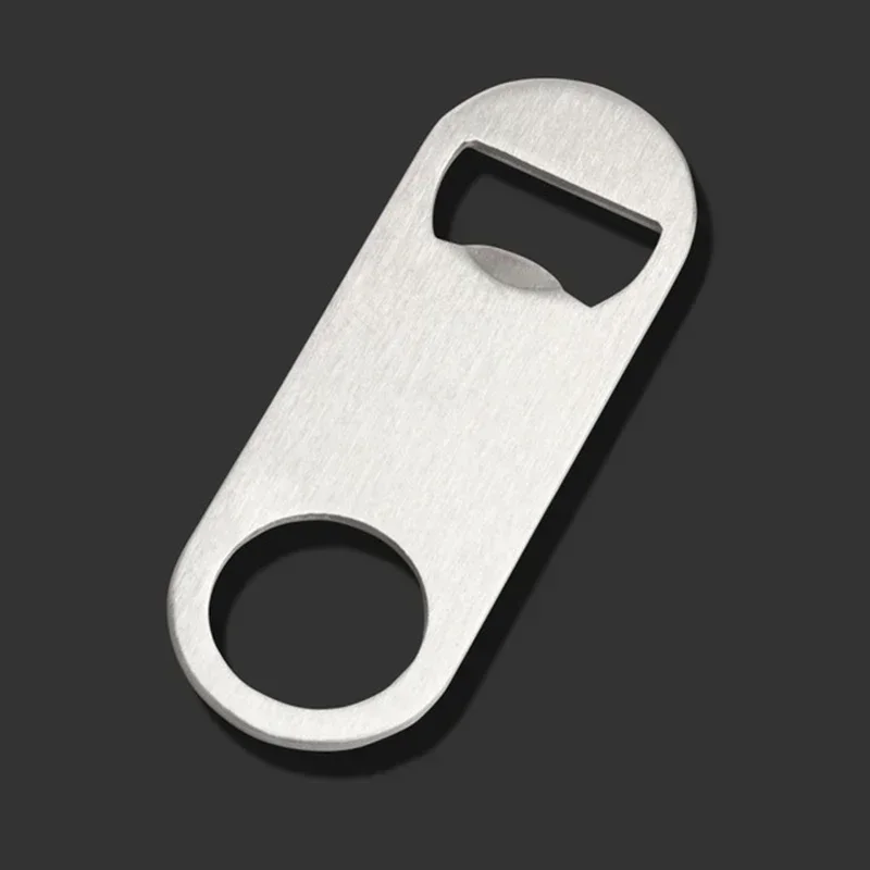 Mini langlebiger Bierflaschen öffner Edelstahl Flat Speed Flaschen verschluss öffner Entferner Bar