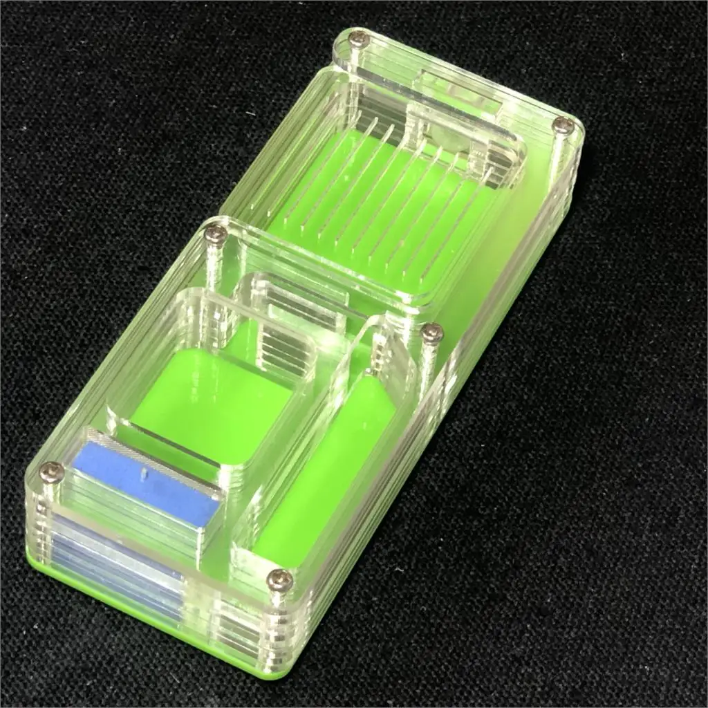 DIY Acryl Ant Farm maze mit Fütterung Bereich Ameisen Haus Fabrik Ant Nest Villa Insekt spong