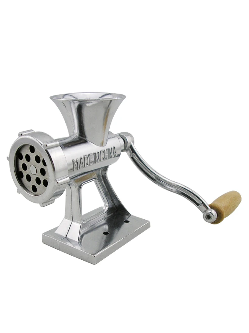 JIQI Hand Manueller Fleischwolf Fleischwolf Maschine Wurst Tisch Kurbel Werkzeug für Zuhause Küche