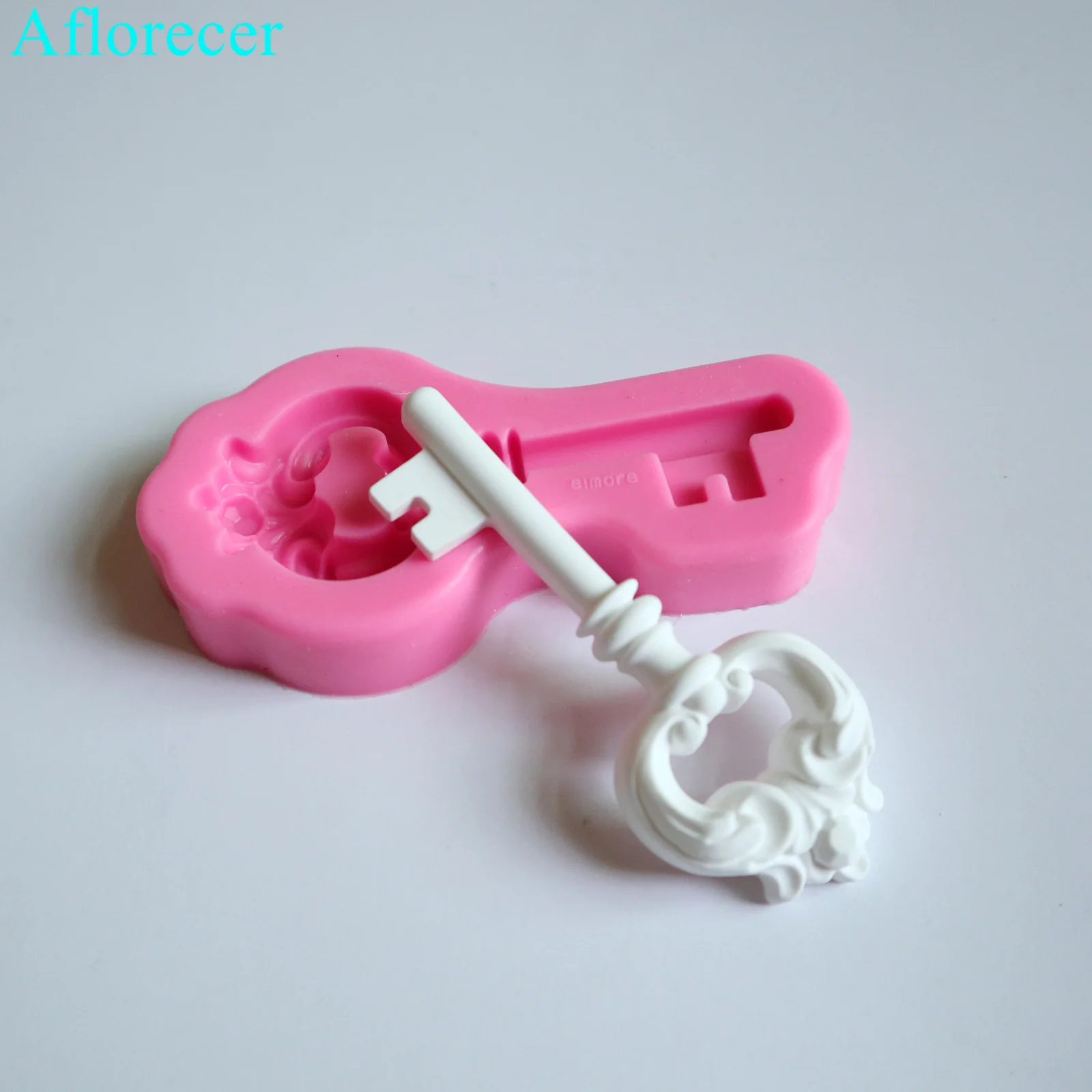 Schlüssel geformt silicon mold für auto anhänger Gips gips formen kuchen dekoration fondant form