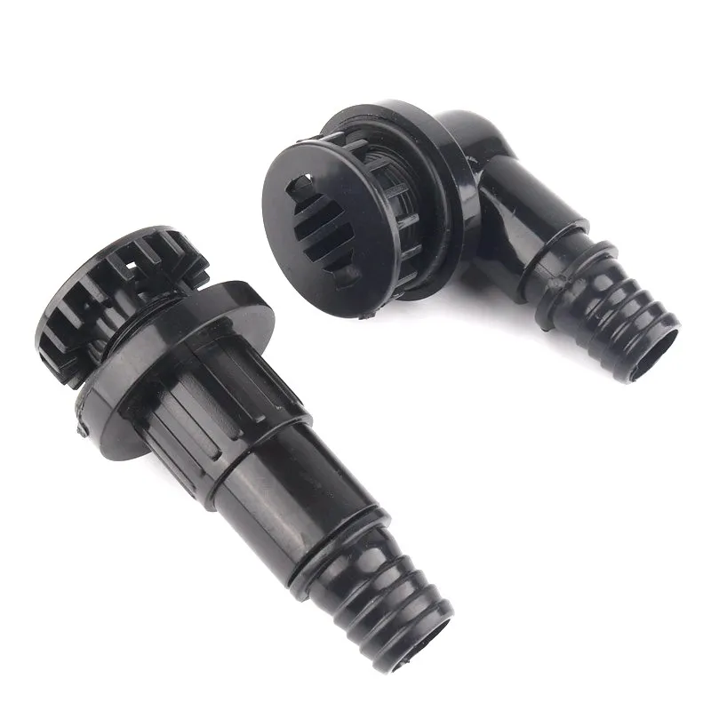 1pc 20mm Aquarium Armaturen Fisch Tank Direkt Ellenbogen Wasser Entwässerung Aquatic Pet Buchse PVC