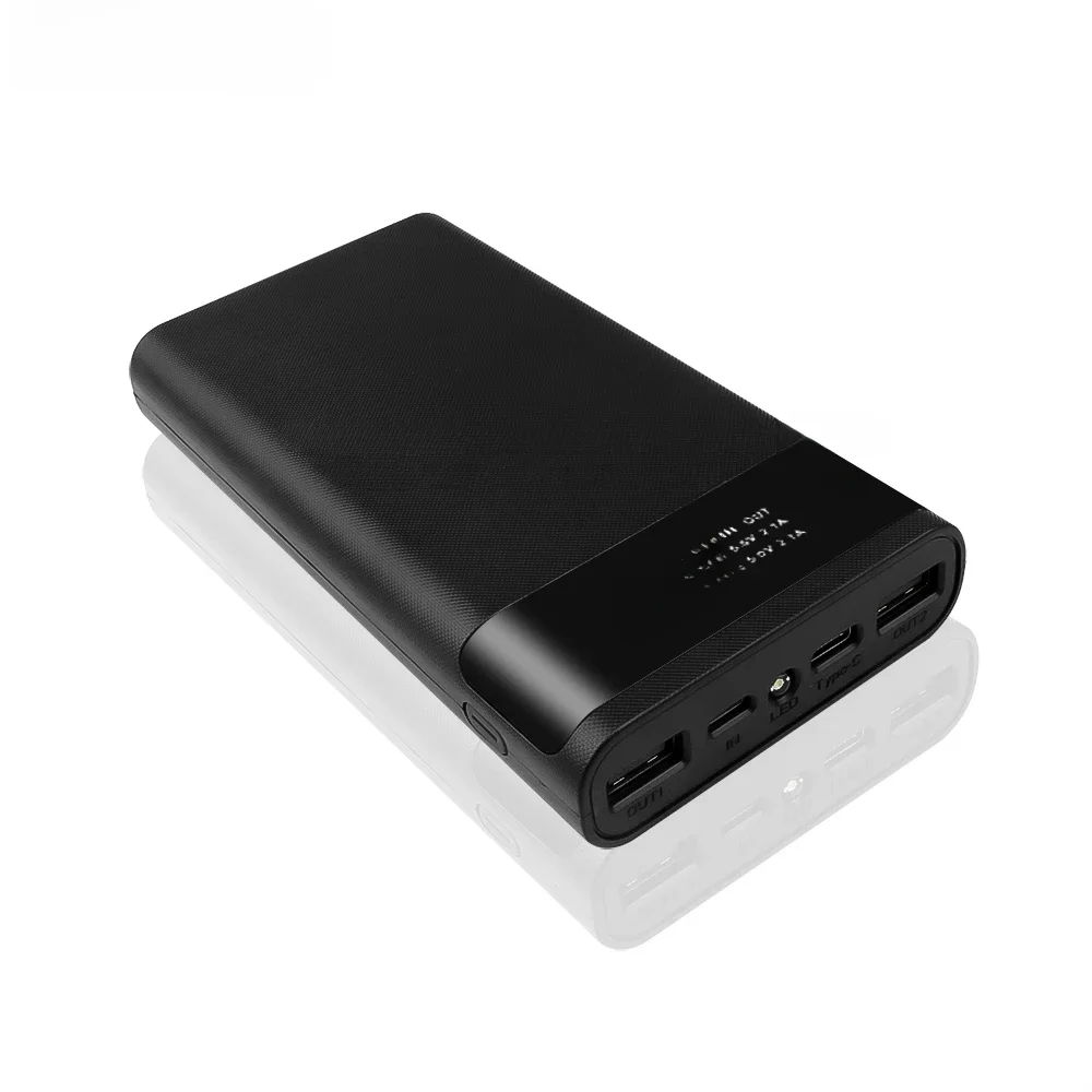 Kebidumei Tragbare 5V 6x18650 Power Bank Batterie Fall DIY Typ-C Micro USB Handy Ladegerät box Für