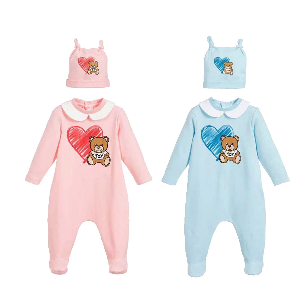Newborn Baby Clothes Romper 0 to 3 Month Footies Baby Girl Boy Clothing Print Cute Cartoon New Born
