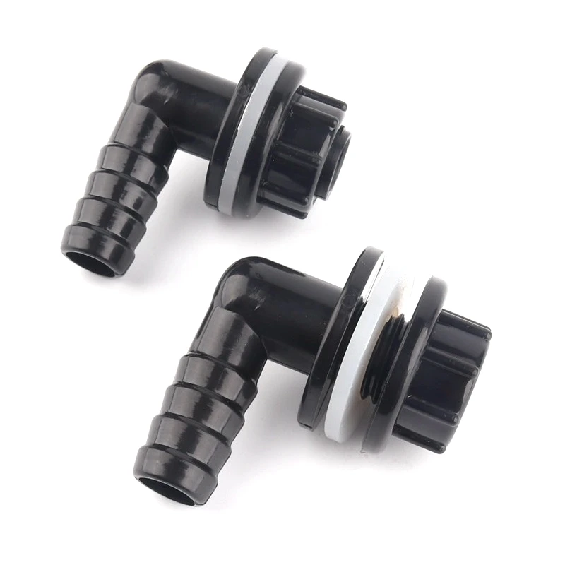 1pc 3/8 "-14mm Aquarium Aquarium Schlauch Gelenke Aquatic Pet Wasser Tank 90 Grad Ellenbogen