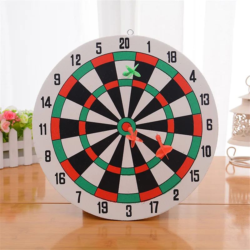Diameter 29.5Cm Darts Doel + 3 Darts Muur Gemonteerde Dubbelzijdig Tweeërlei Gebruik Dikke Schuim