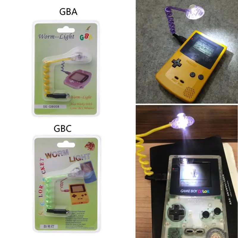 Hoge Kwaliteit Nieuwe Flexibele Worm Licht Verlichting Led Lampen Voor Gameboy Gbc Gbp Console