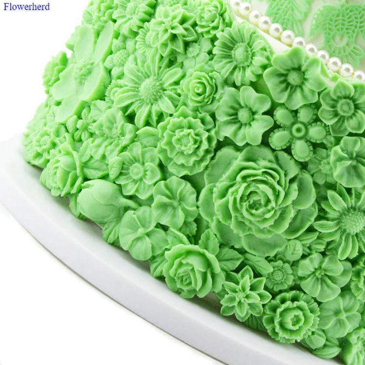 Blumen Fondant Kuchen Silikon Form Kuchen Dekorieren Werkzeuge Geburtstag Hochzeit Dekoration DIY