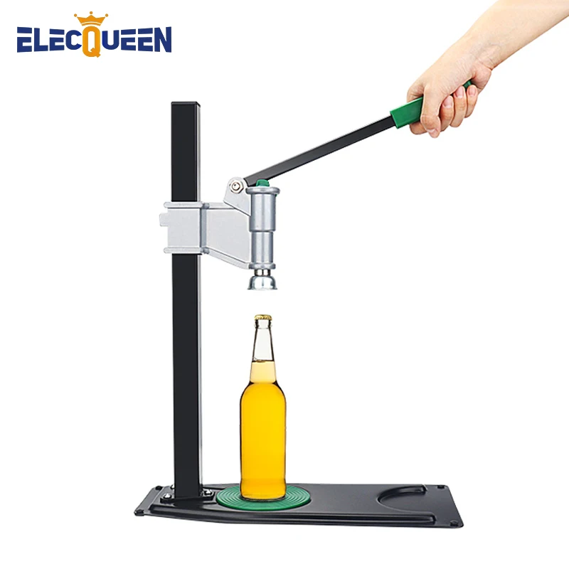 New Bench Flasche Capper, Professionelle Bier Flasche Capping Maschine Manuelle Deckel Abdichtung
