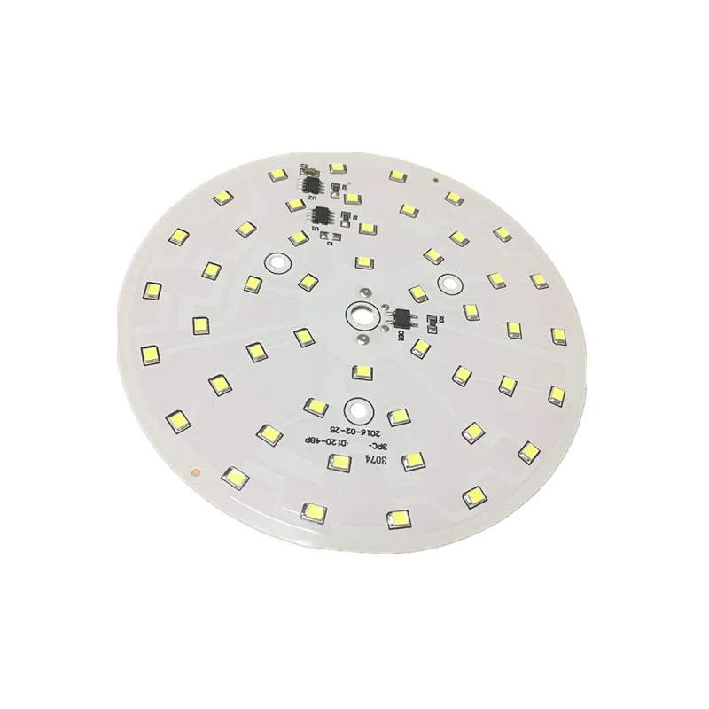 LED COB 18W AC220V Lampe 2835SMD PCB platte Modul Chip Smart IC bündig licht panel birne
