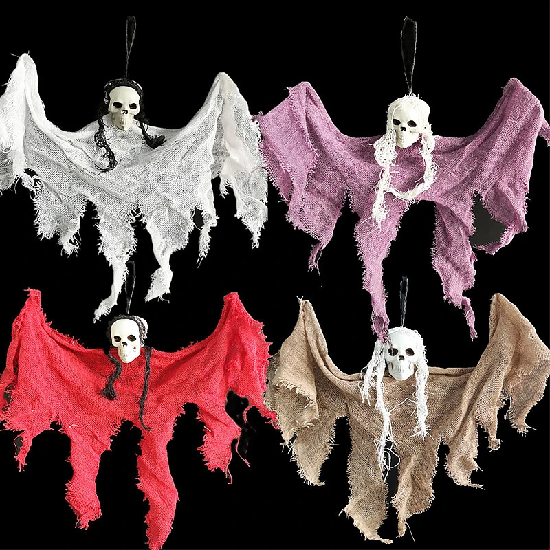 Halloween Dekoration Hängen Dekor Geist Corpse Schädel Kopf Mäntel Spukhaus Bar Home Garten Decor