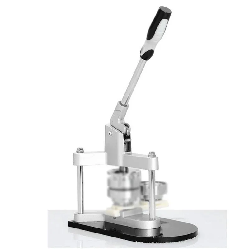 Aluminium Abzeichen drücken, der maschine button maker maschine körper kann abgestimmt 25mm 32mm