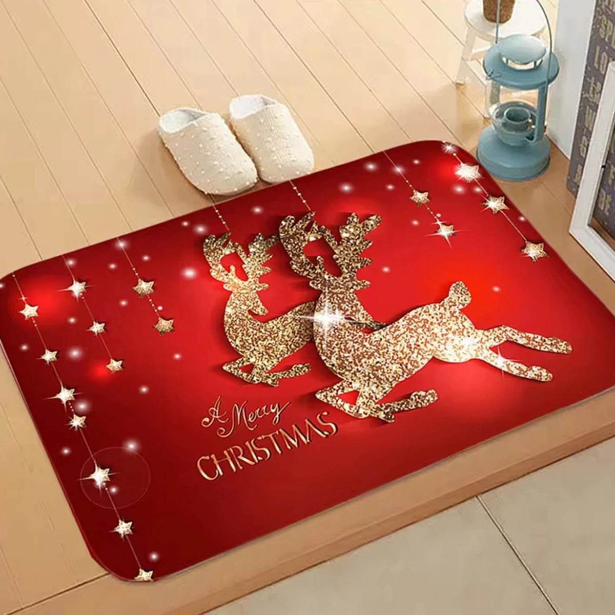 Weihnachten Tür matte Santa Claus Teppich heiraten Weihnachts schmuck für zu Hause 2024 Weihnachten