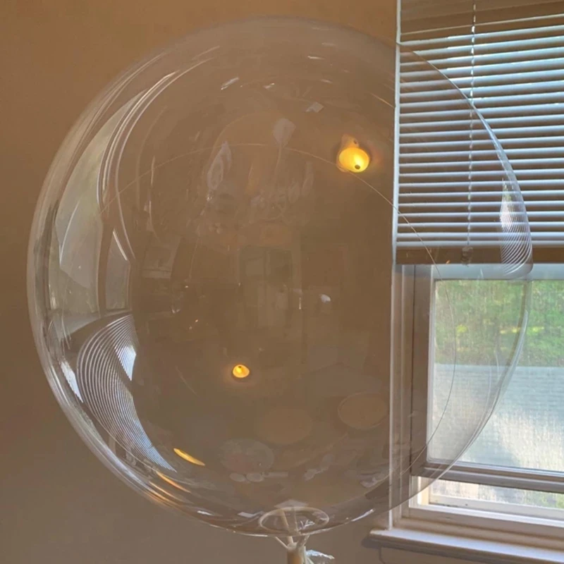5 stücke 18''20''24''36'' Transparent Globen Klar Ballon Helium Aufblasbare Bobo Luftbal