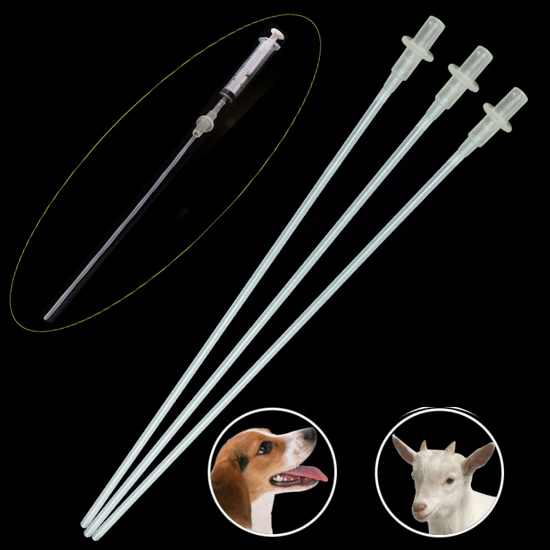 10PCS Einweg Pet Hunde Künstliche Befruchtung Rohr Kunststoff Hund Schafe Rohre Sperma Samen Zucht