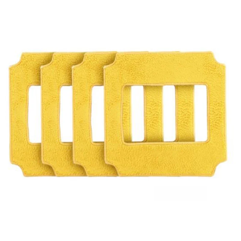 Original reinigung tuch 4 stücke gelb mops von roboter fenster reiniger WIN660/RL880