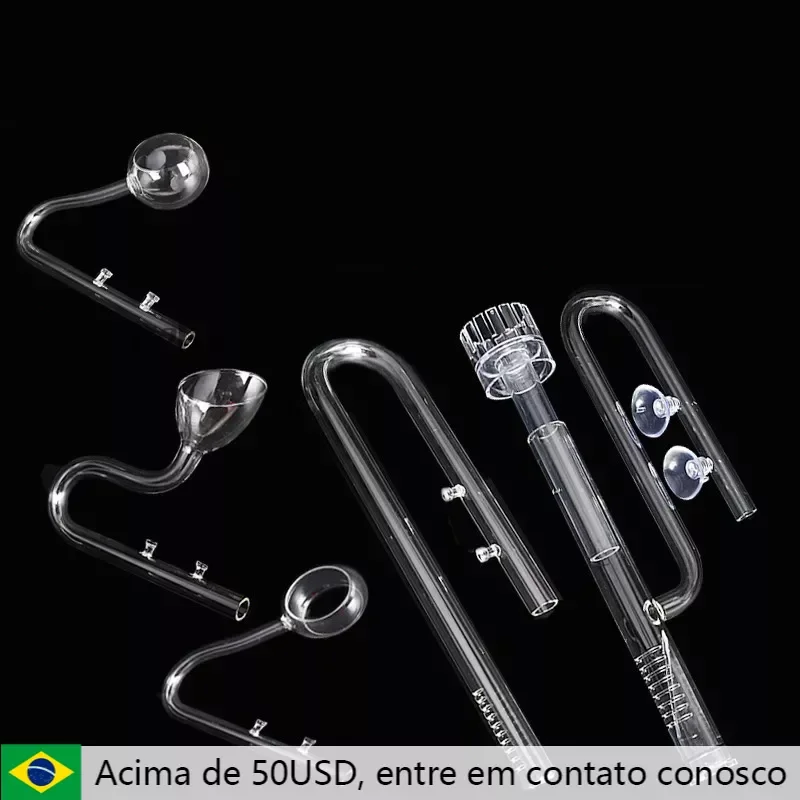 Skimmer Glas lily rohr spin oberfläche zufluss abfluss 13/17mm aquarium wasser pflanze tank filter