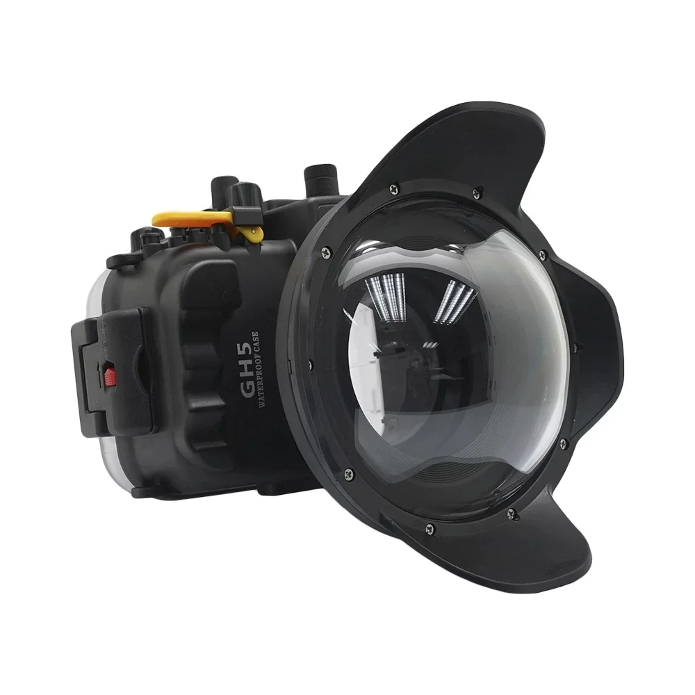 40m 130ft Wasserdicht Unterwasser Gehäuse Kamera Tauchen Fall Abdeckung Box für Panasonnic GH5 mit