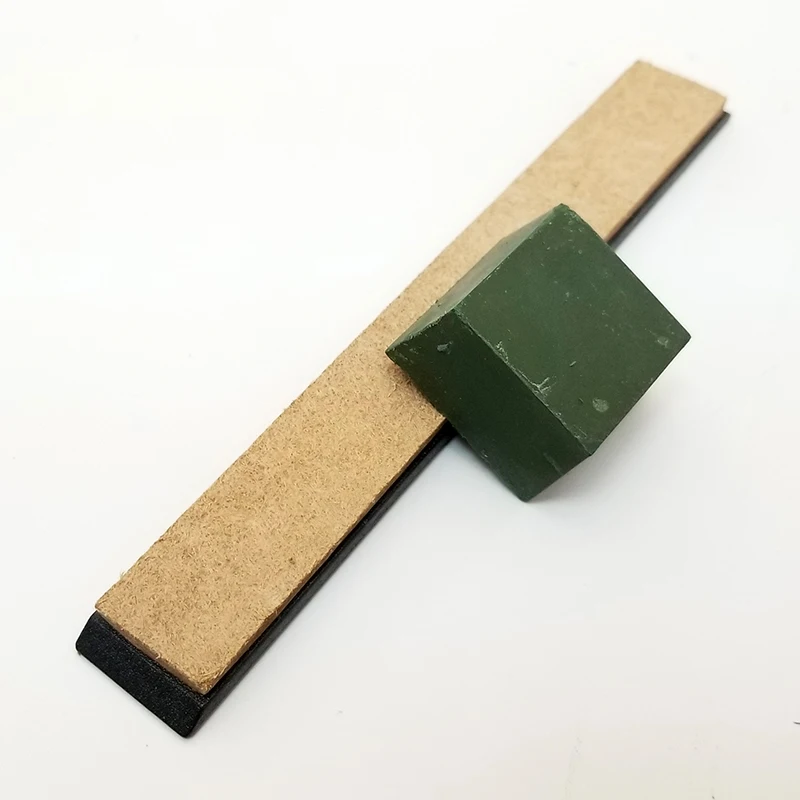 Leder Honen Streichriemen Verbindung Schleifen Messer Paste spitzer schärfen stein feine schleifen