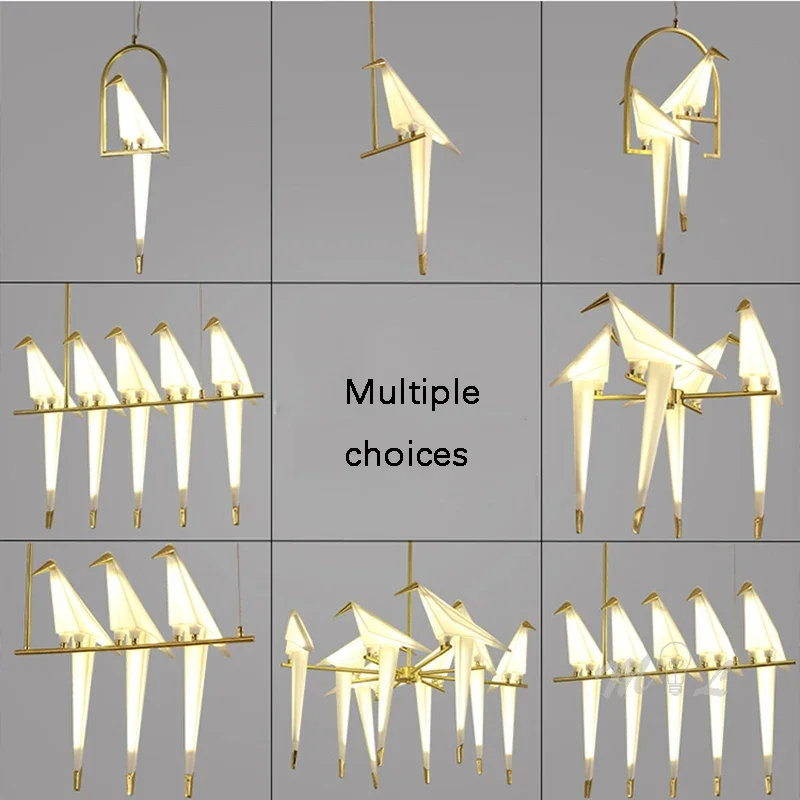 Moderne Vogel Lampe Anhänger Lichter Kreative Licht Vogel Hause Deco Vogel Hängen Lampen Suspension