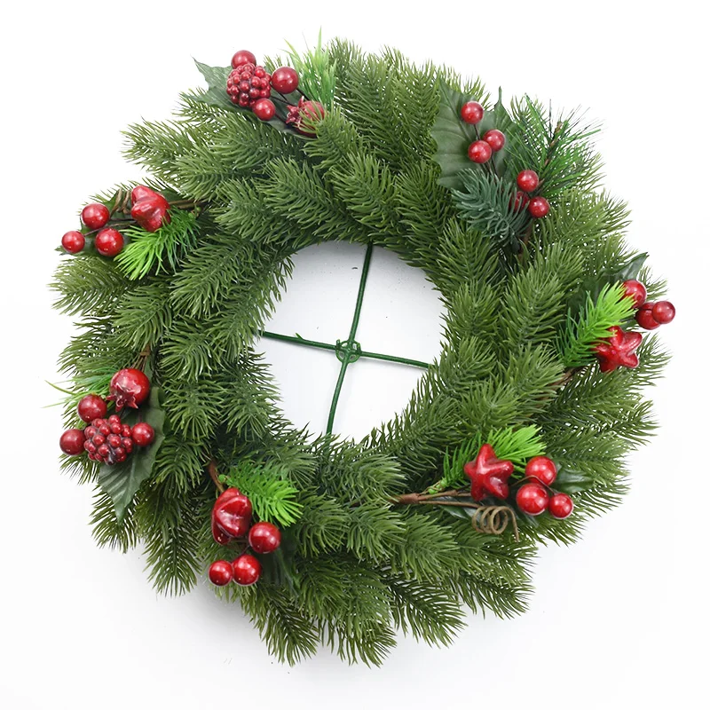 10 stücke Künstliche Pflanzen Kunststoff Kiefer Weihnachten Girlande Diy Geschenke Candy Box
