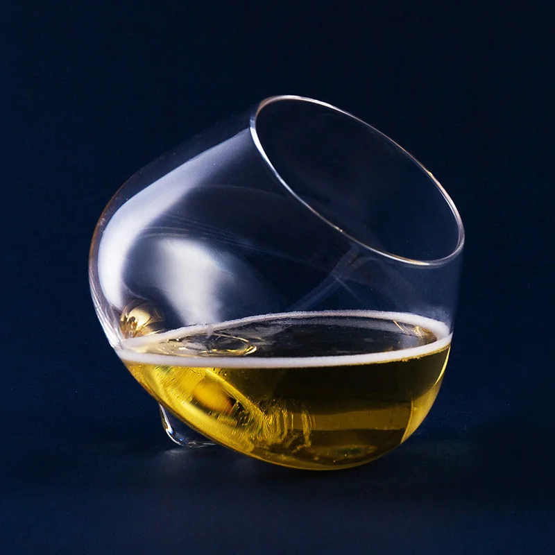 Kristalllikör-Glas-Schaukel-Whisky-Becher, Rock-Cup, Becher, Alkohol, Cognac, Brandy,