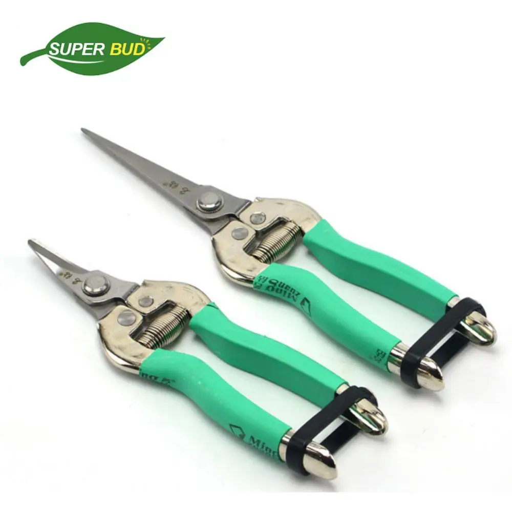 Ausverkauf! Gartenschere, robuste, ultrascharfe Handschere aus Edelstahl zum Ernte von Früchten und