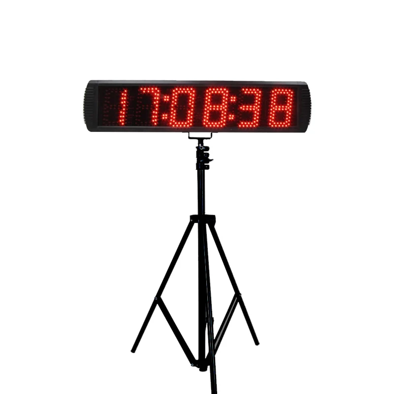 Heiß-verkauf rennen timer LED digital marathon rennen timing clock elektronische countdown-timer uhr