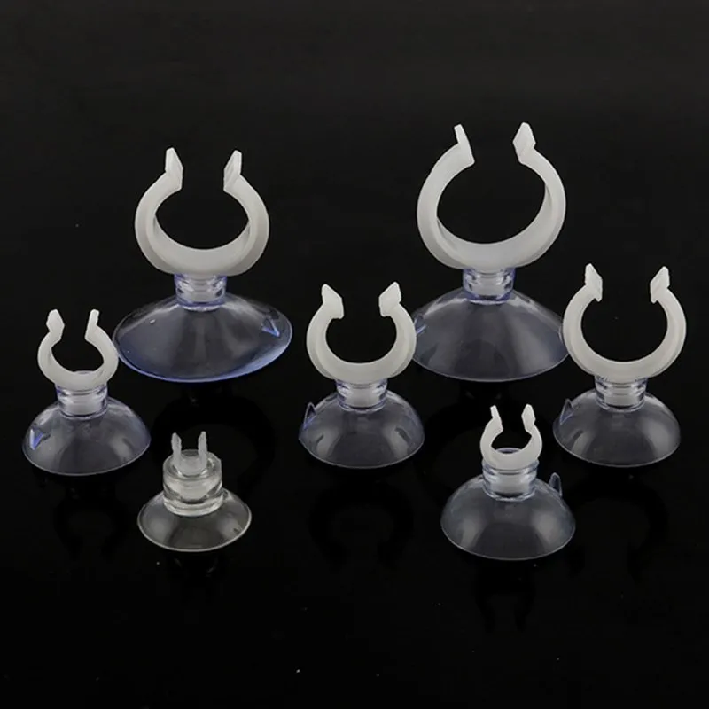 10 teile/los 6mm 10mm 20mm Aquarium Saugnapf Sucker Aquarium Luftpumpe Airline Schläuche Schlauch