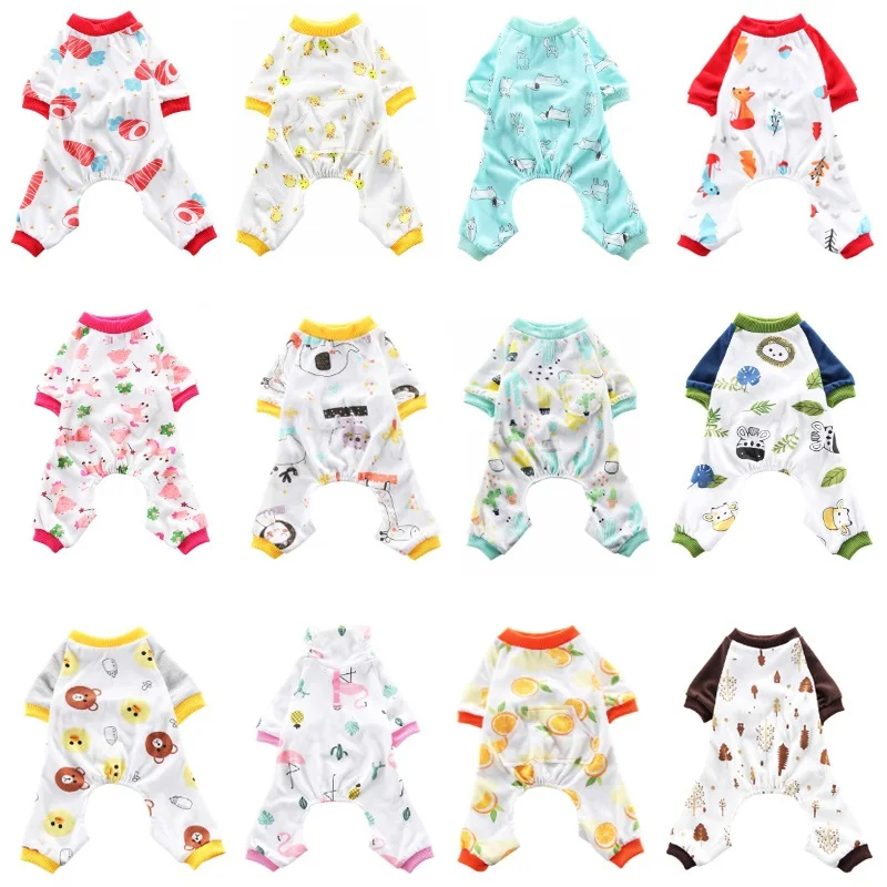 Hund Pyjamas Haustier Kleidung Für Kleine Hunde Katze Pyjama Hund Welpen Overall für Mittelgroße