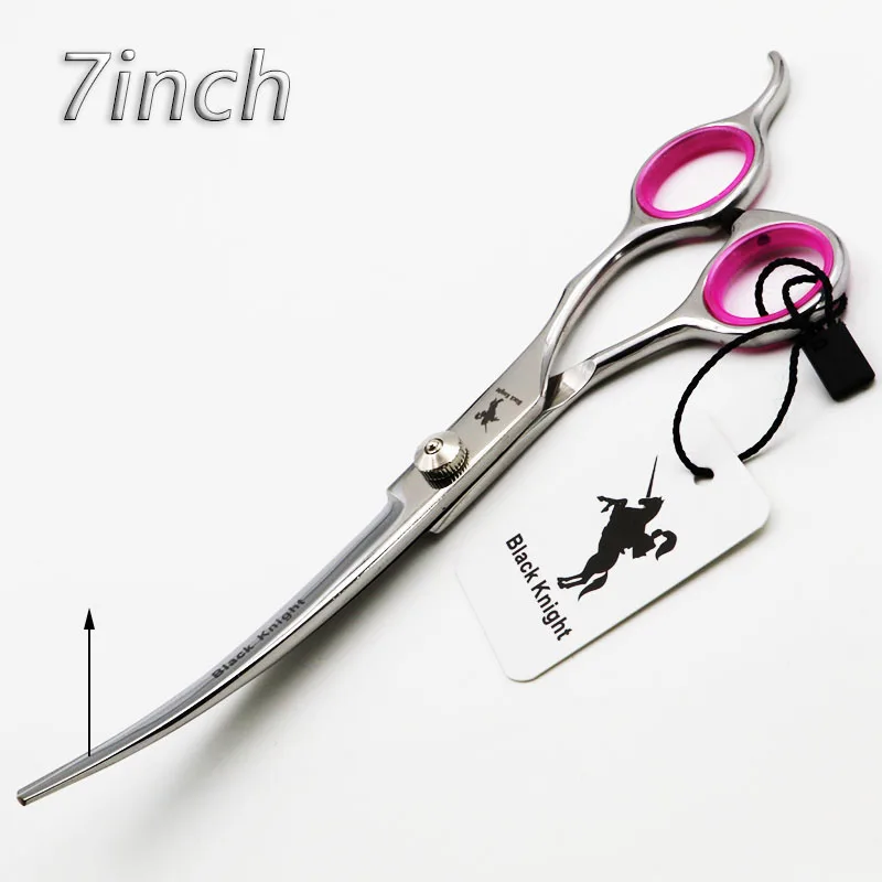 Pet Schere 7 "Schneiden Gebogene Hundesalon Schere Professional Scheren Salon Barber Mit Hunde &