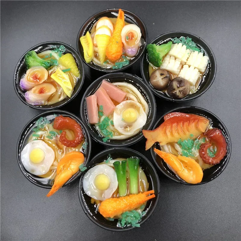 Japanische Ramen Nudeln Nette Magnet Kühlschrank Lebensmittel Kreative 3D Kühlschrank Magnet Dekor