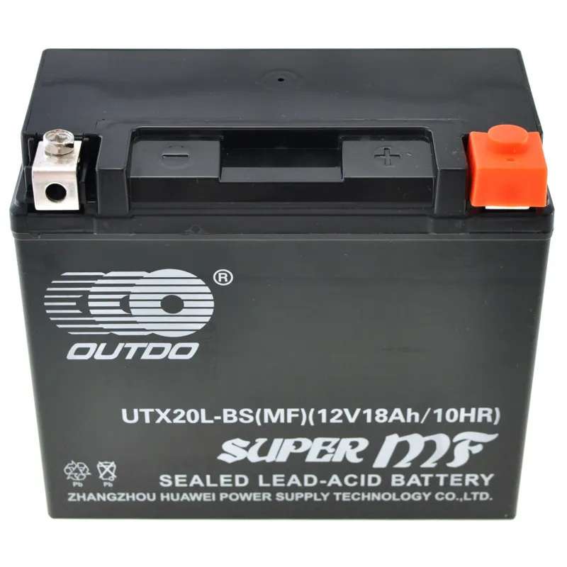 Outdoo Agm Ytx20L-Bs 20Ah Gel-Akku (Gt20-3) – Utx20L-Bs
