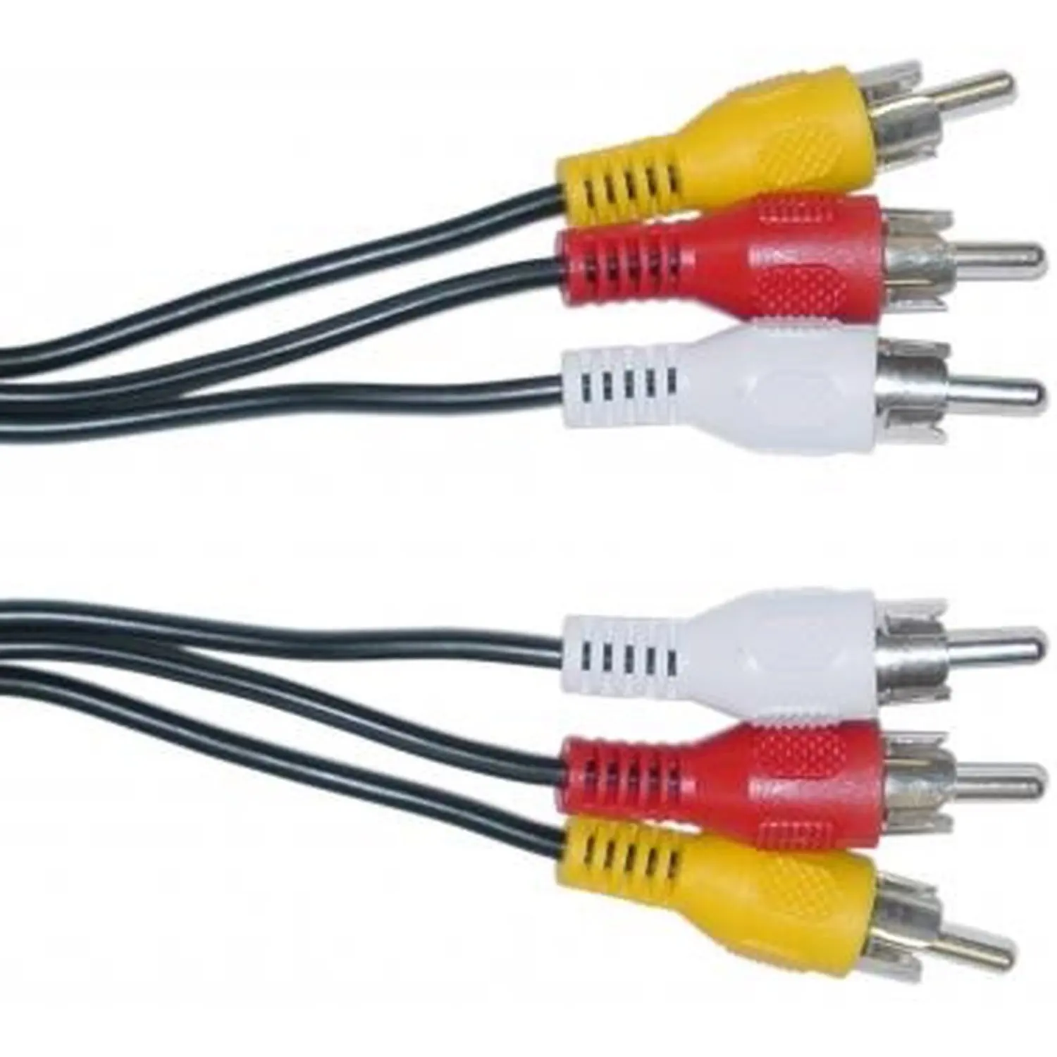 3 X Rca M/m 1.2 meters Audio and Video Cable