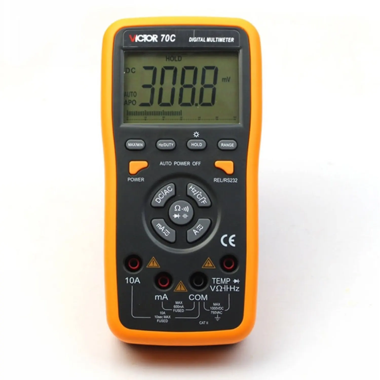 Autorango Victor 70C Digitalmultimeter mit USB-PC-Anschluss