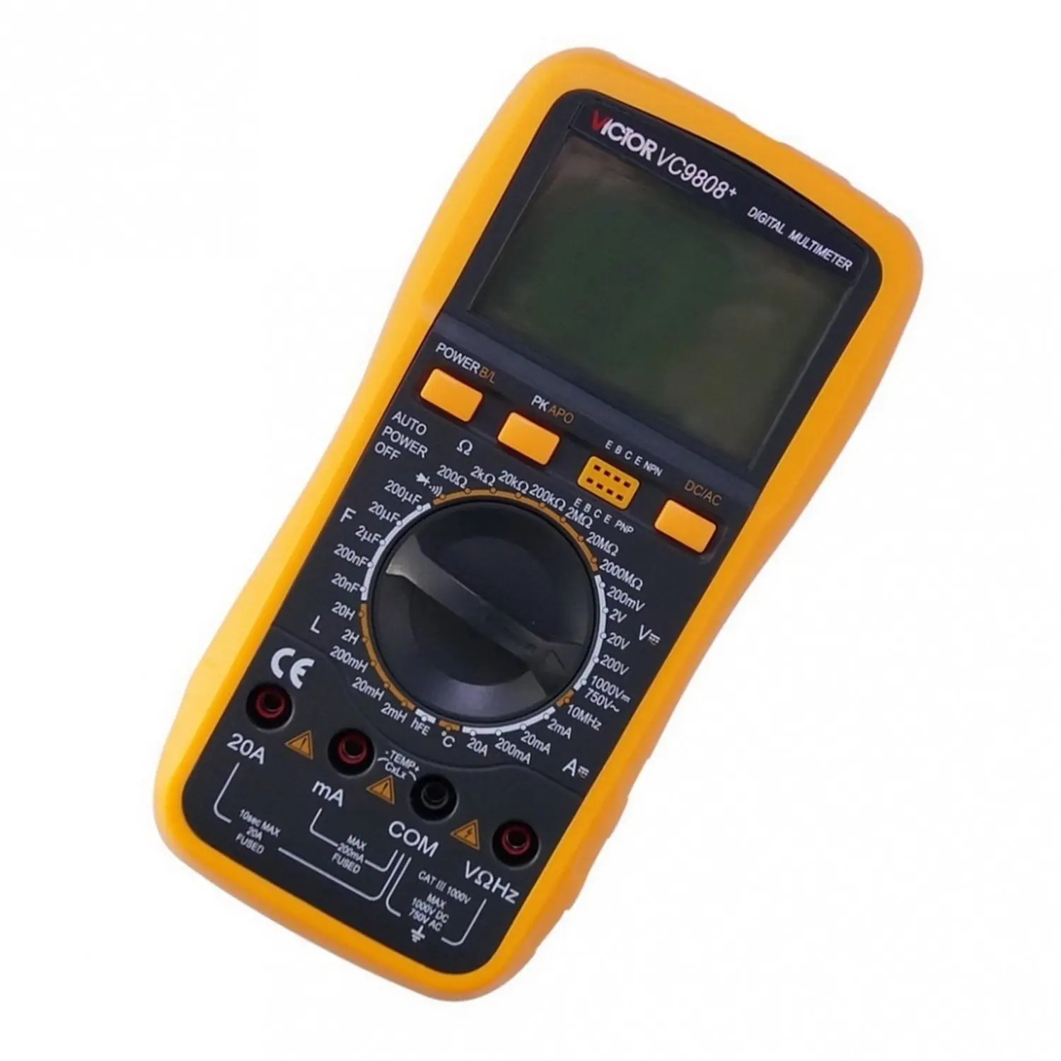 Victor Vc9808+ Digital Multimeter