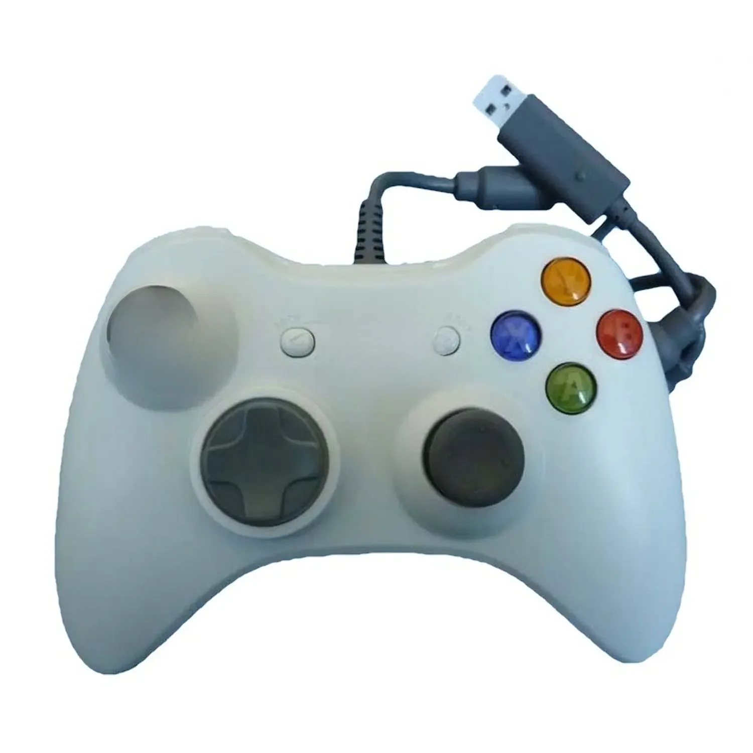 XBOX 360 * Compatible * white controller with cable
