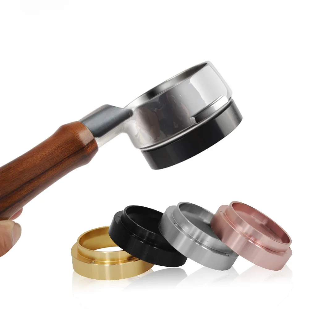 XEOLEO PortafIler Ring Aluminium 58 mm Dosierring Intelligenter Kaffeering Kaffeebrühschüssel