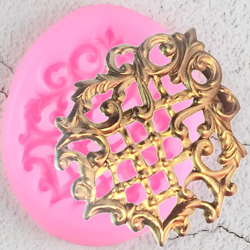 3D Rahmen Grenze Silikon Formen DIY Blättern Relief Blätter Cupcake Topper Fondant Kuchen Dekorieren