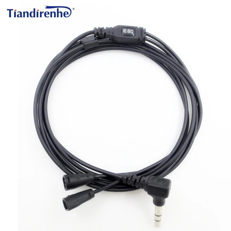 Marke Neue Hohe Qualität Reparatur 3,5mm Kopfhörer Kabel Upgrade kabel Für Sennheiser IE8 IE80 IE8I
