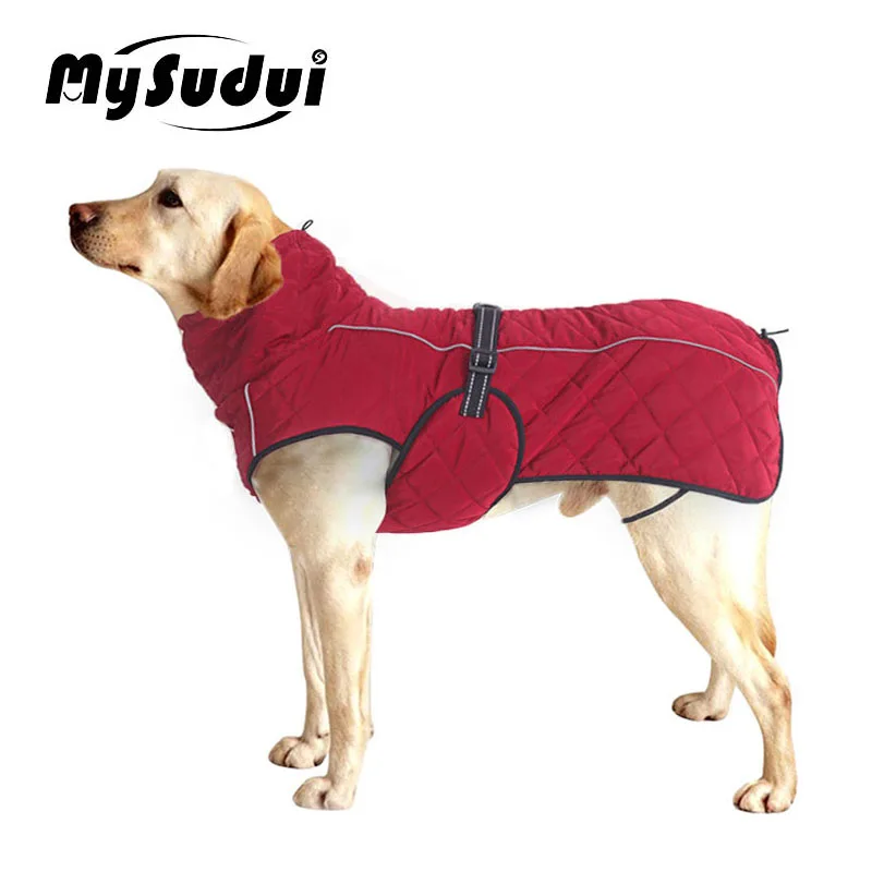 Haustier Hund Kleidung Winter Unten Jacke Für Medium Large Hunde Im Freien Warme Hund Mäntel Jacken