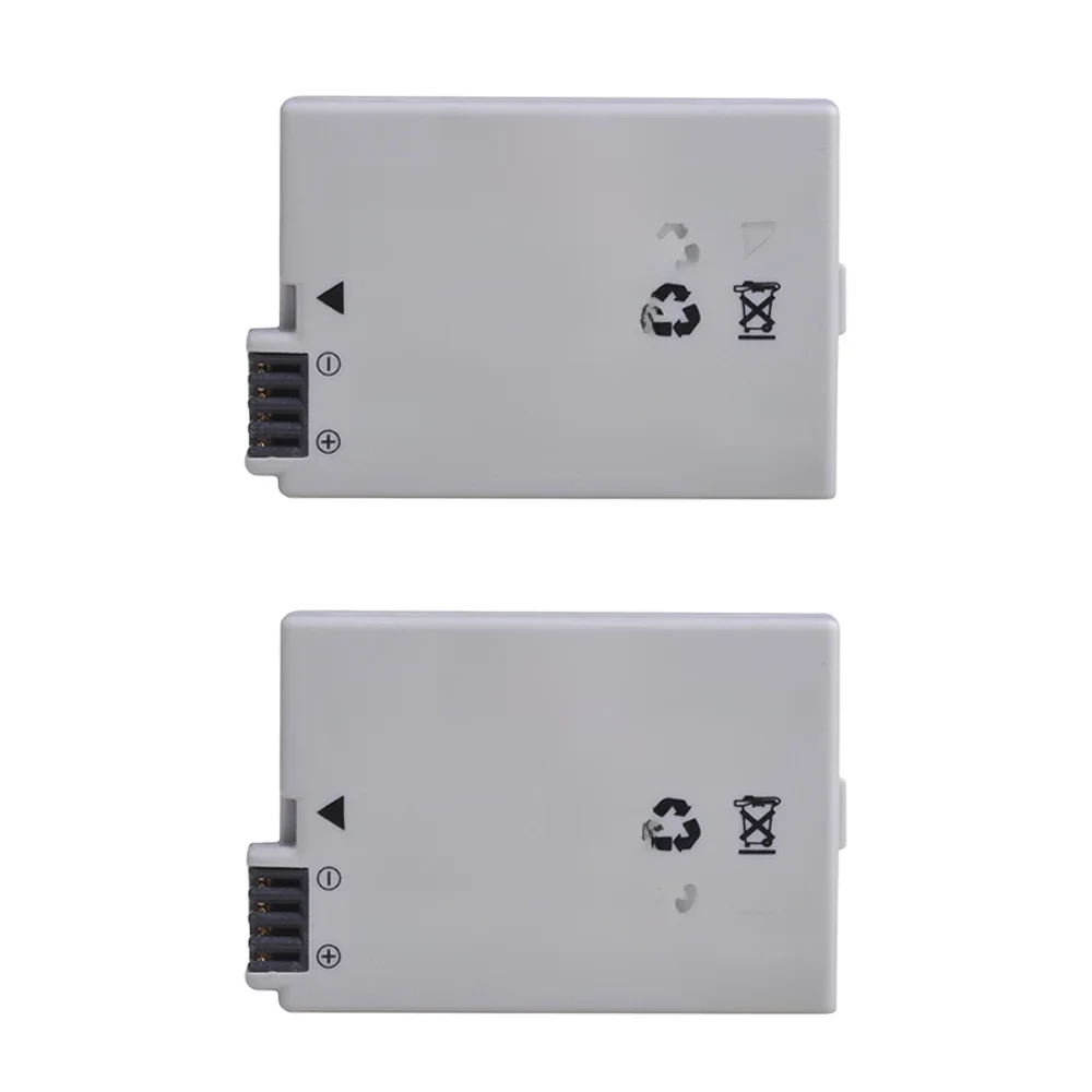 2Pcs 1800mah LP-E8 LP E8 LPE8 Kamera Batterie für Canon EOS 550D 600D 650D 700D Kuss X4 X5 X6i x7i