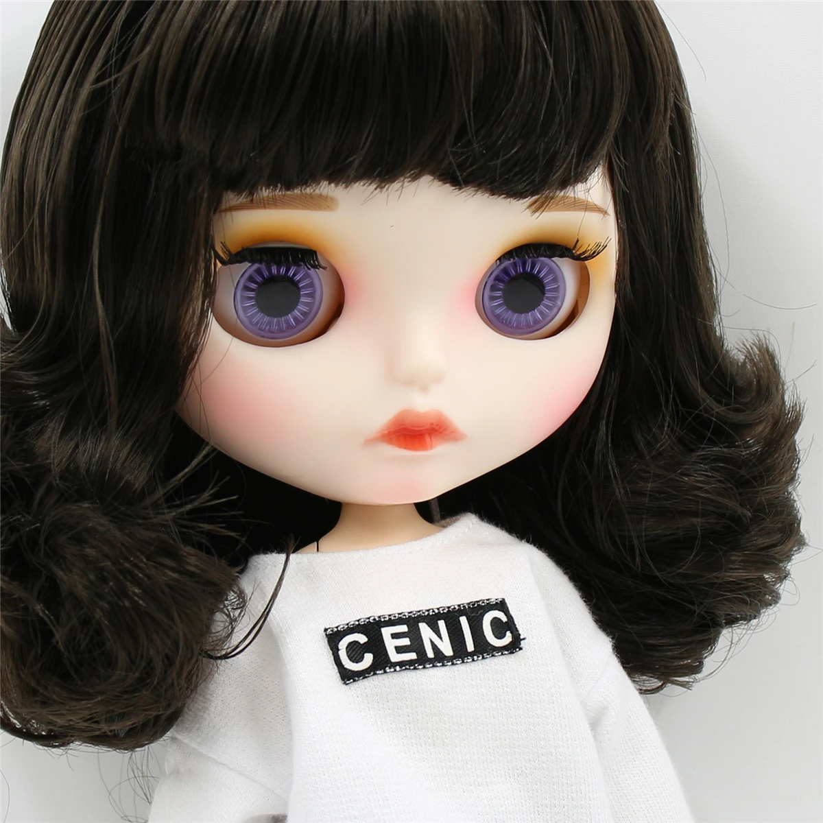 ICY DBS Blyth doll custom doll white skin joint body matte face 1/6 bjd toy 30cm BL950 anime girls