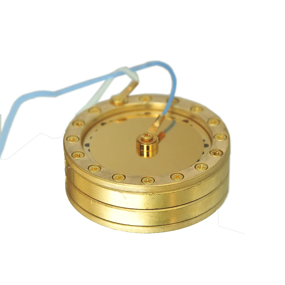 Copperize silber Gold Große Membran Kondensator Mic 34mm Kapsel Patrone Core Mikrofon Kapsel für