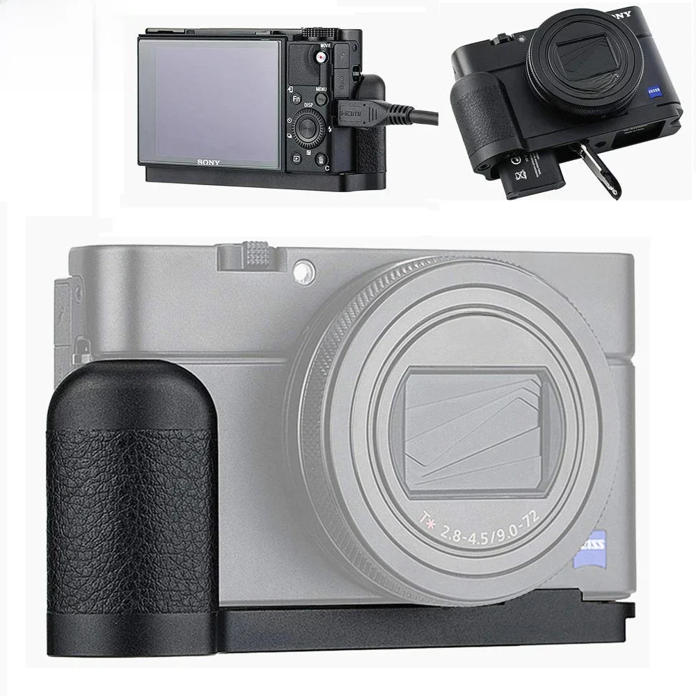 JJC Kamera Halter Hand Grip Quick Release L Platte Stativ Arca Swiss Typ Halterung Für Sony RX100VII